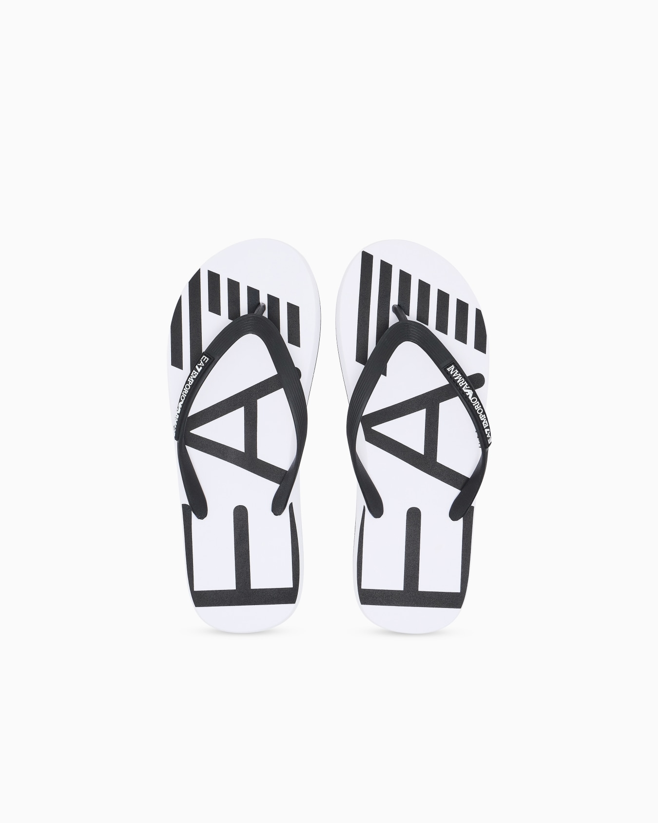 Rubber flip-flops with logo Slide 2