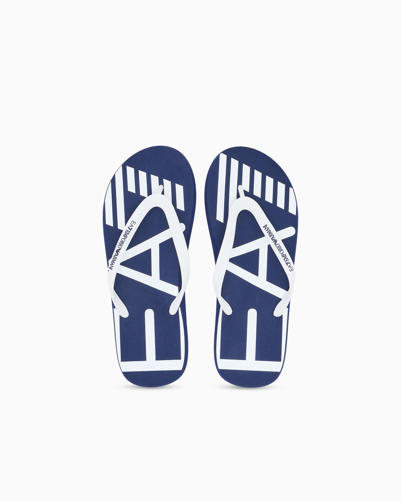 Infradito in gomma con logo Slide 2