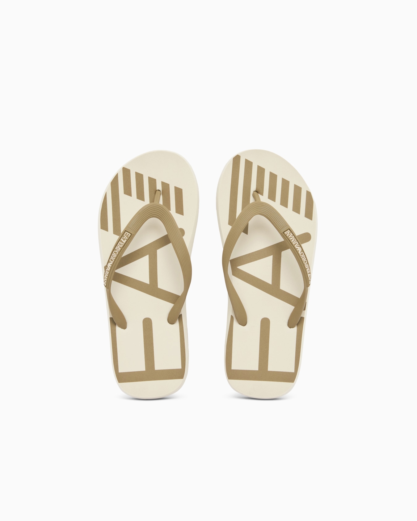 Rubber flip-flops with logo Slide 2