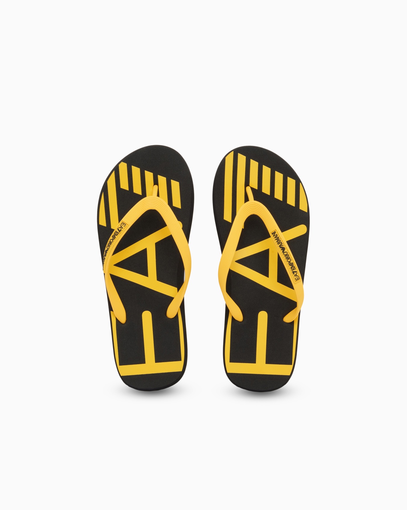 Rubber flip-flops with logo Slide 2