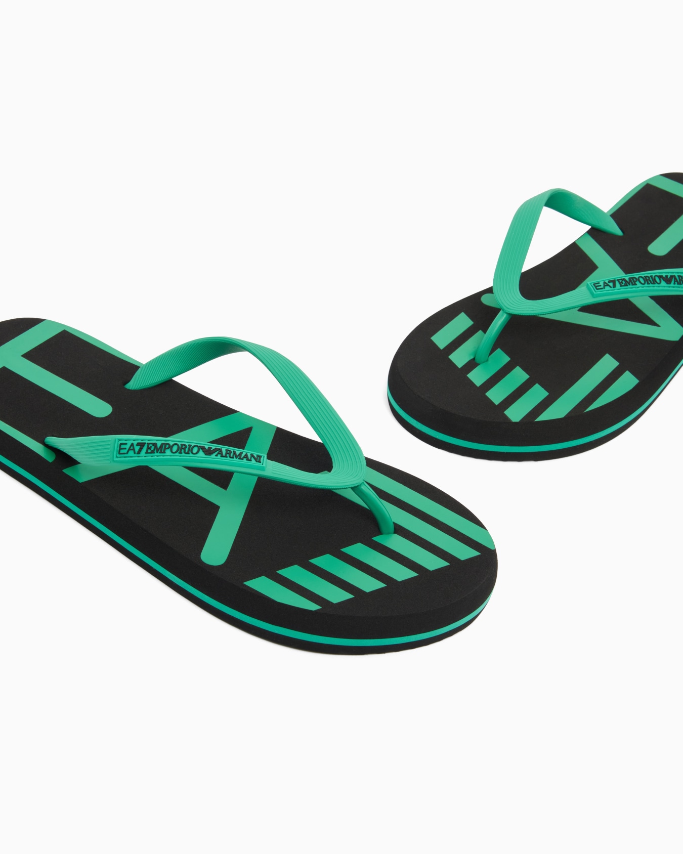 Rubber flip-flops with logo Slide 4