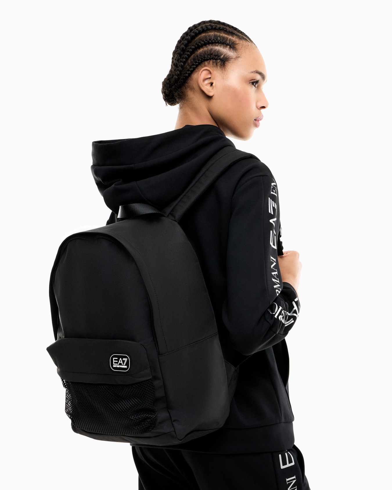 Backpack in coated fabric Slide 6