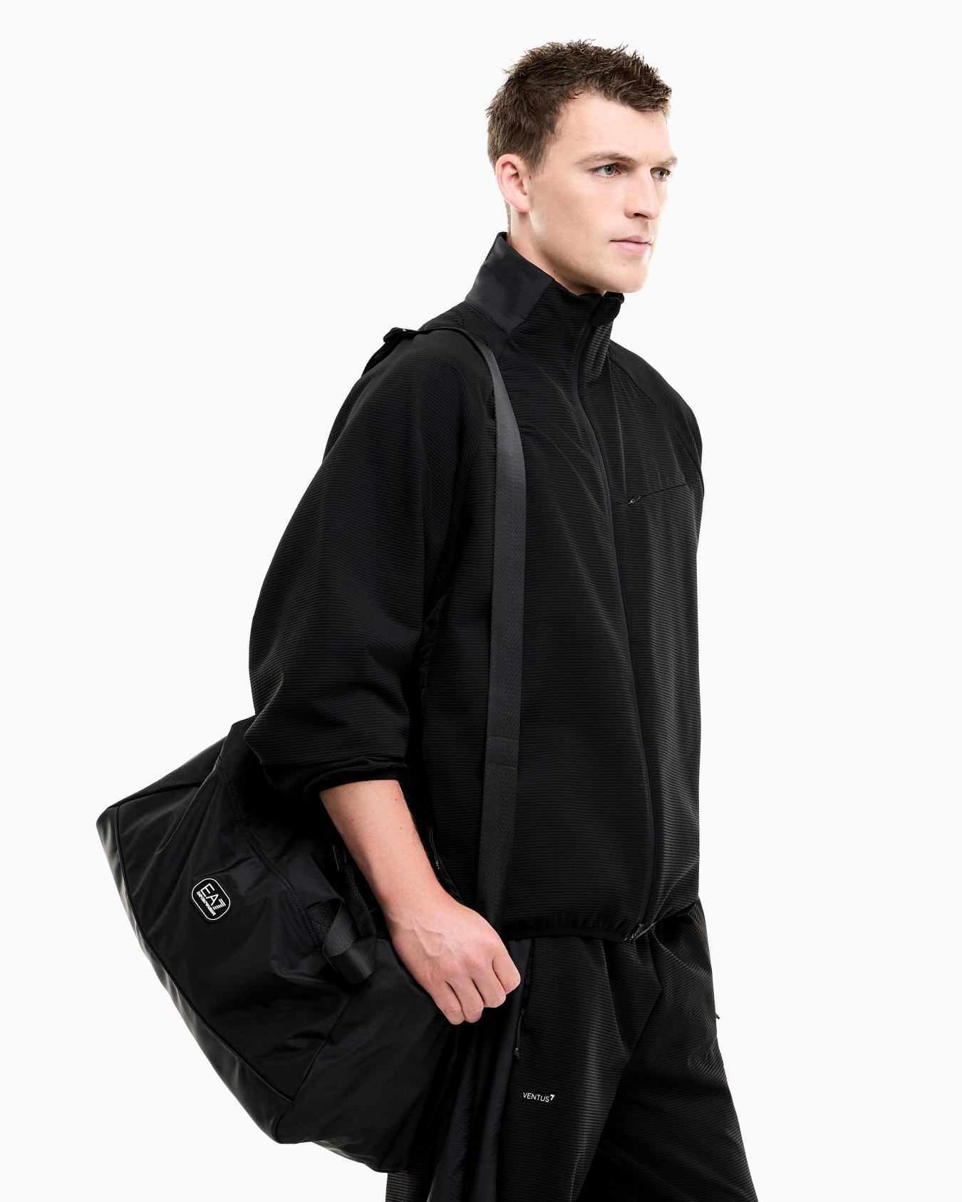 Gym bag in coated fabric Slide 5
