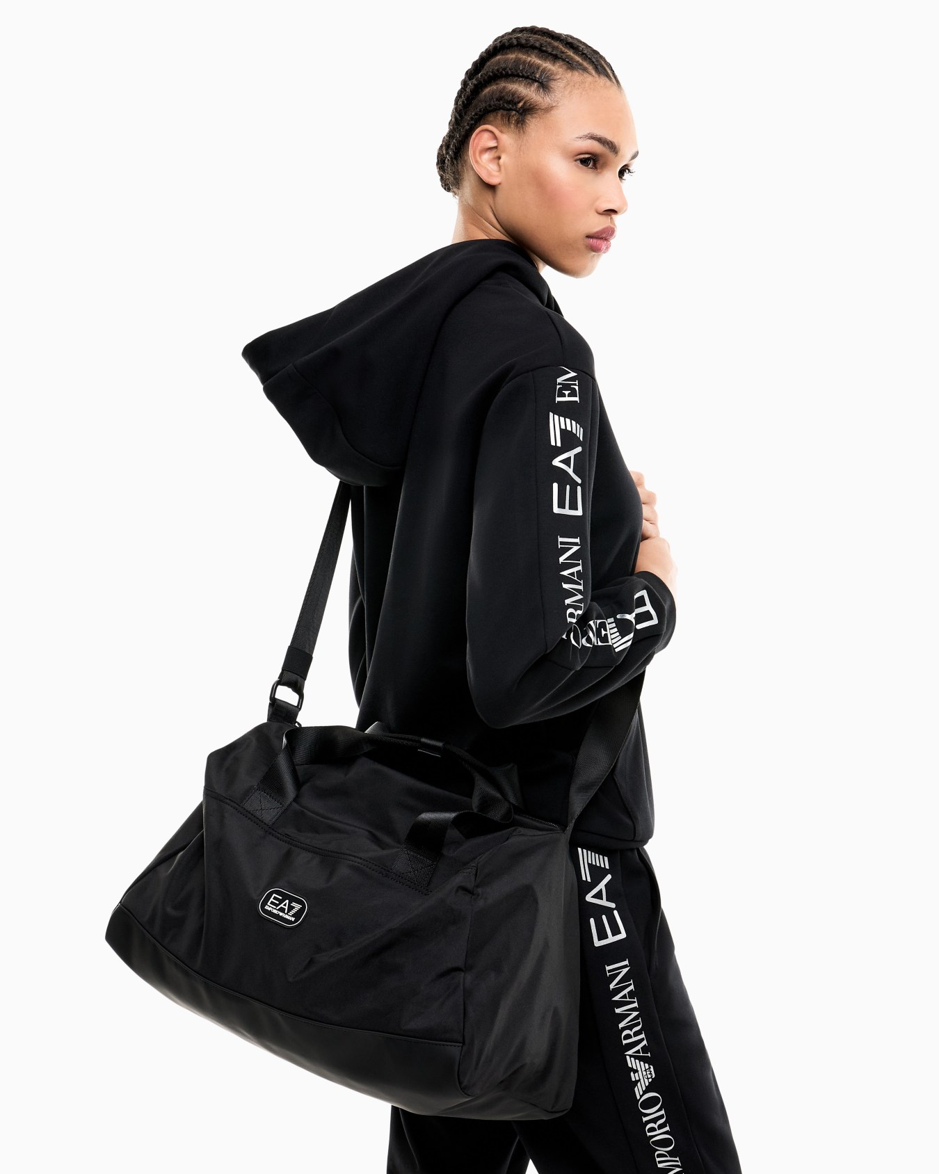 Gym bag in coated fabric Slide 6