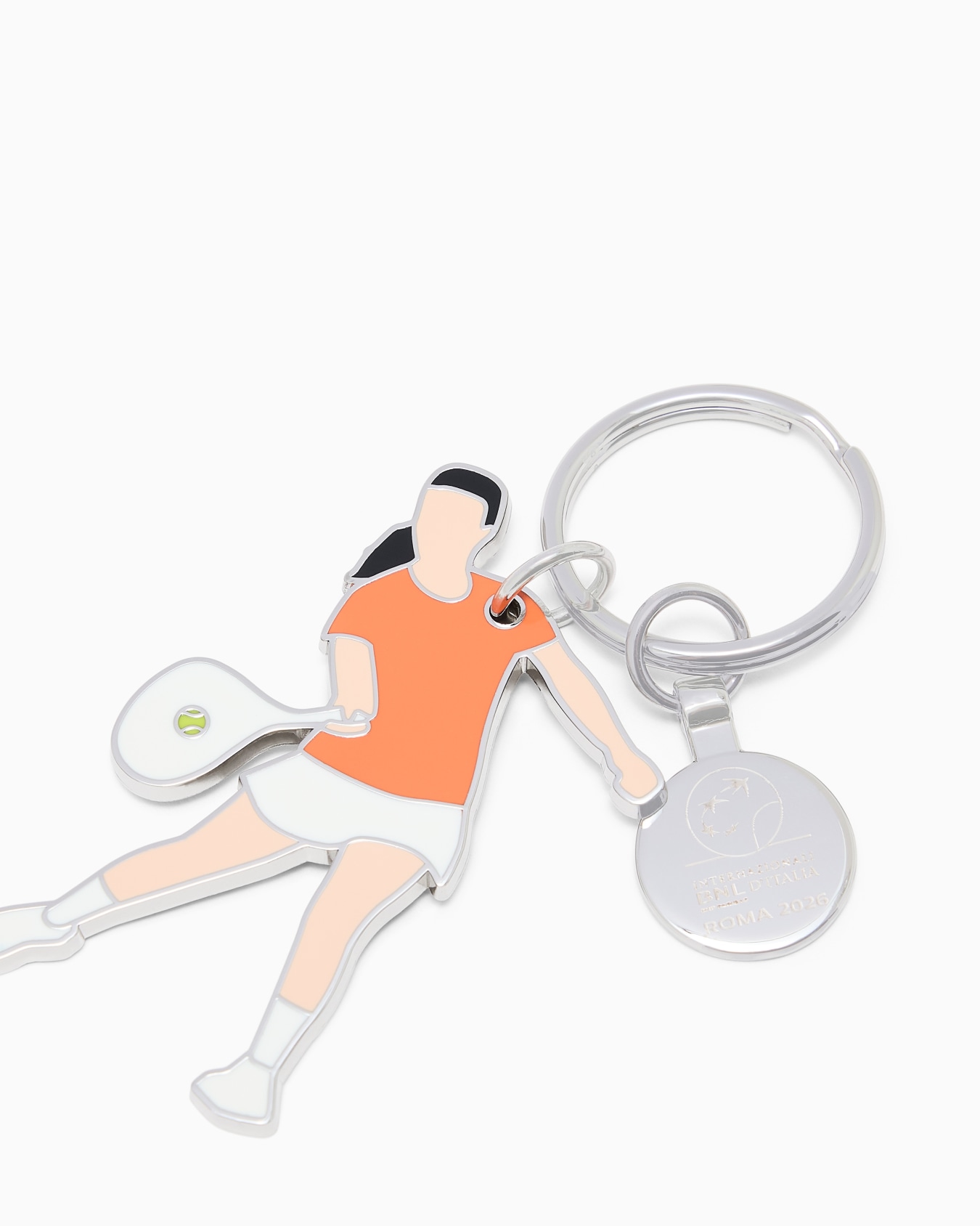 Internazionali BNL d'Italia tennis player-shaped keyring Slide 1