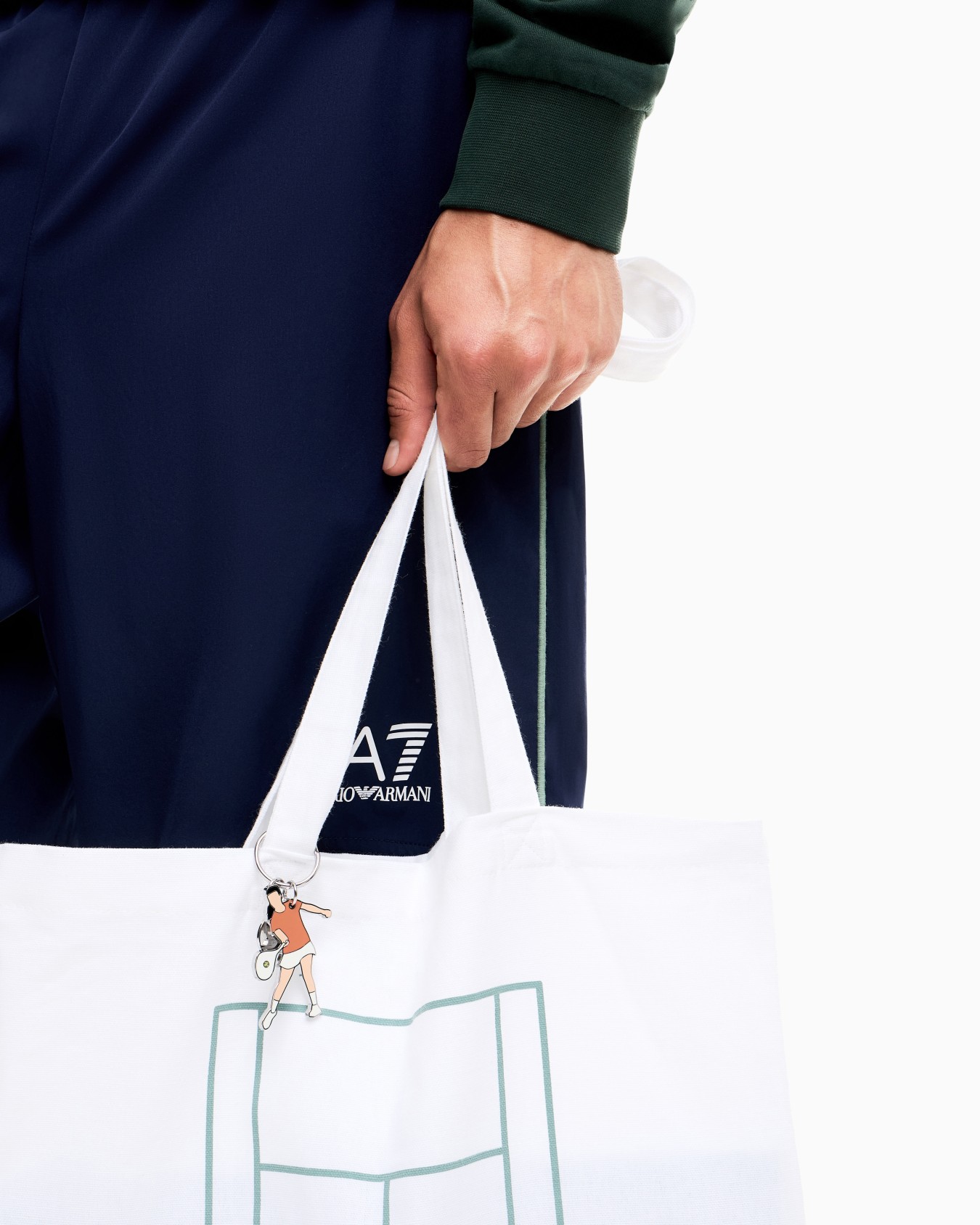 Internazionali BNL d'Italia tennis player-shaped keyring Slide 2