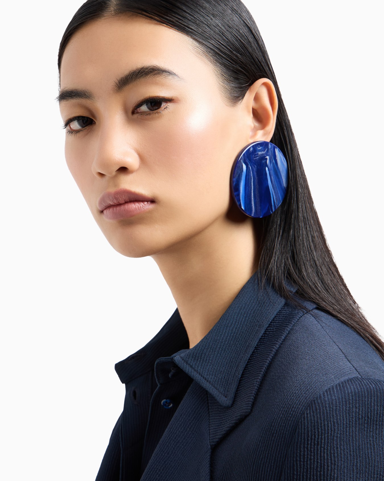 Round multicoloured earrings Slide 2