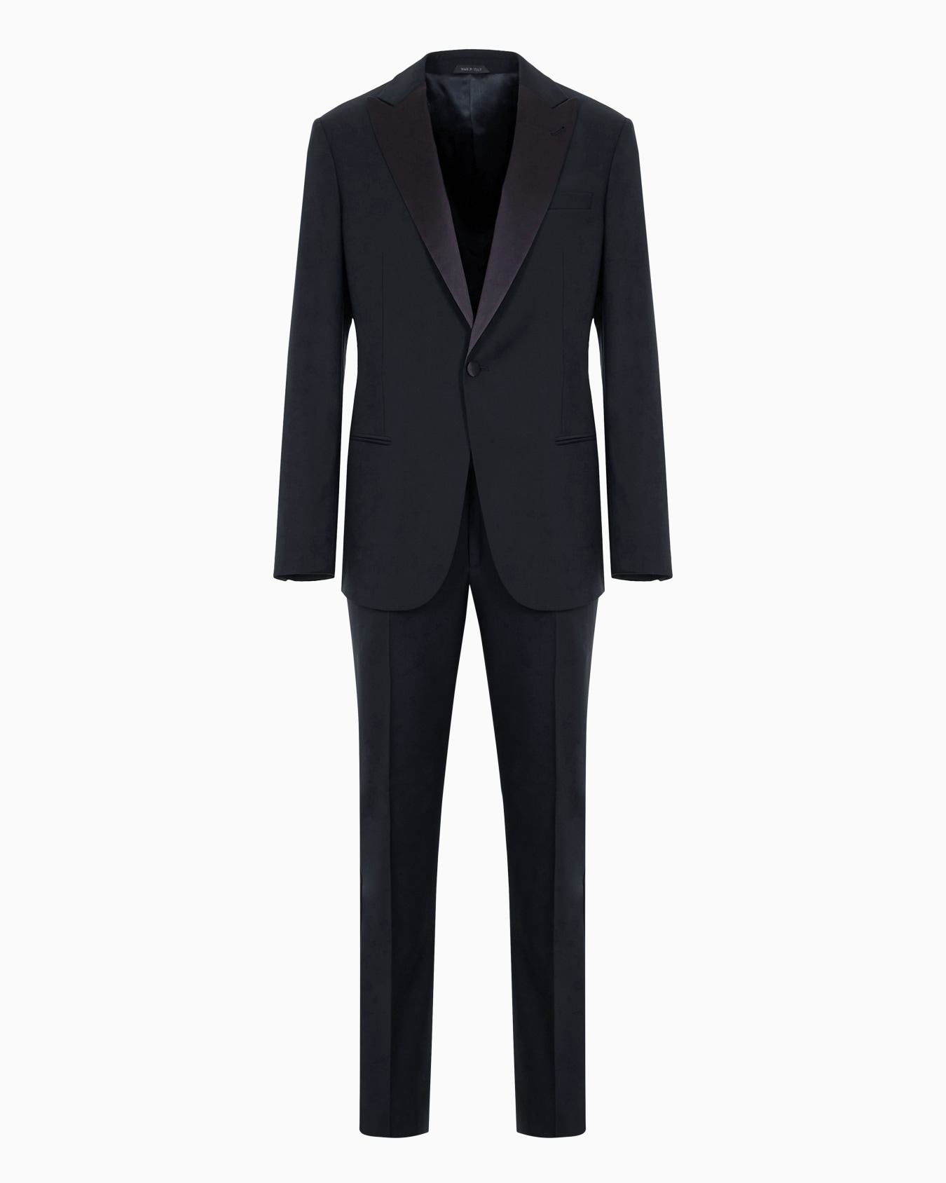 Pure wool, half-canvassed, slim-fit tuxedo from the Icon Soho line Slide 0