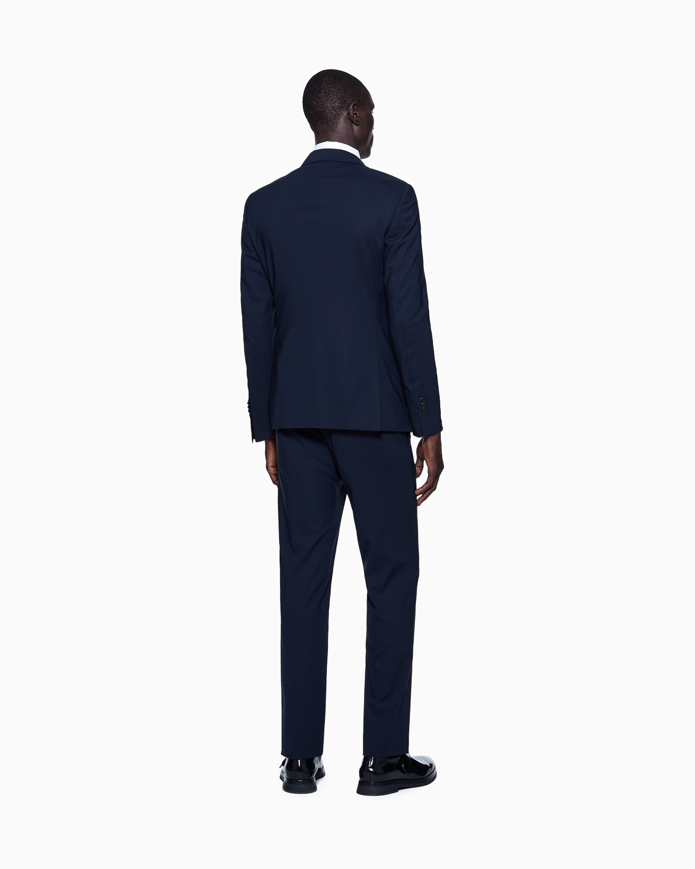 Costume gamme Soho à simple boutonnage en laine vierge Diapositive 2