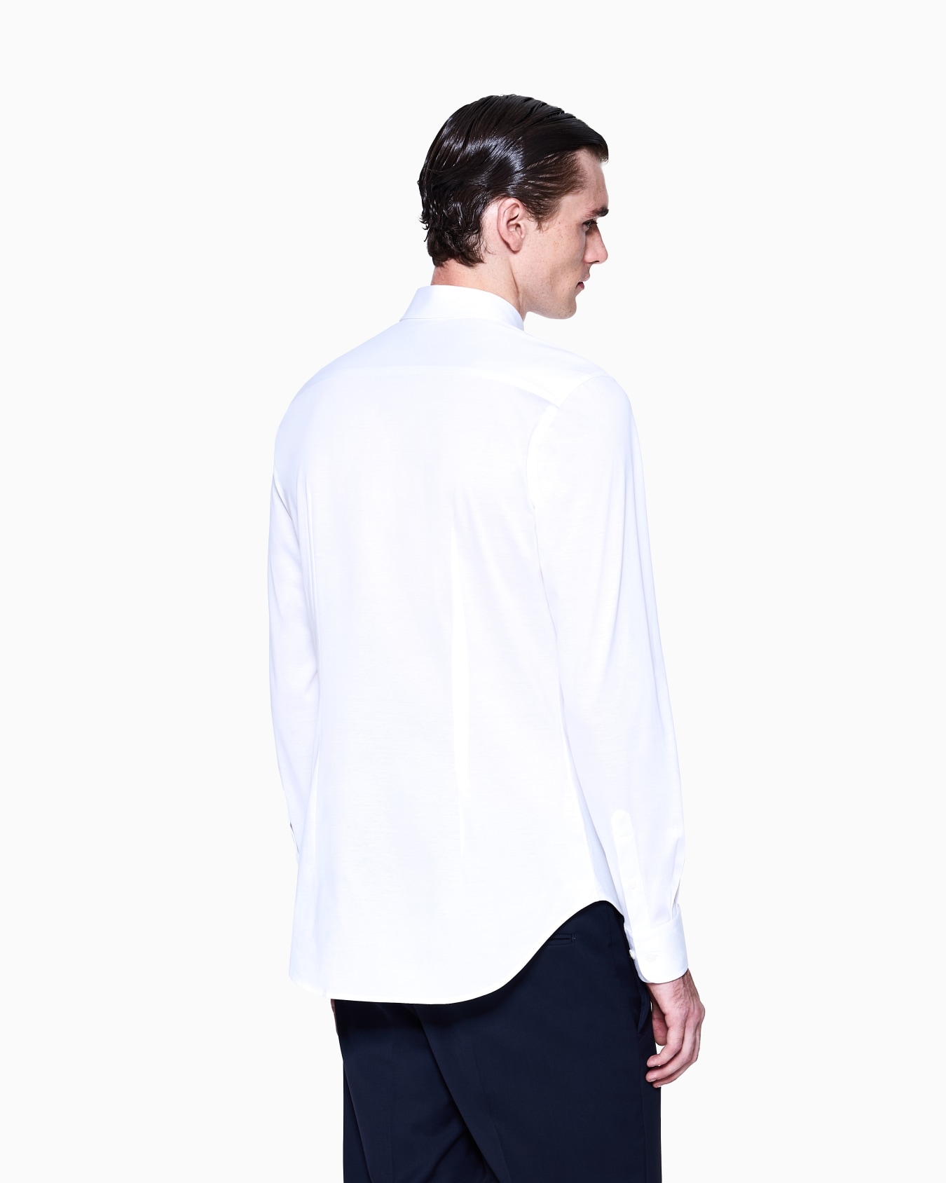 Chemise coupe slim Icon en jersey de coton Diapositive 2