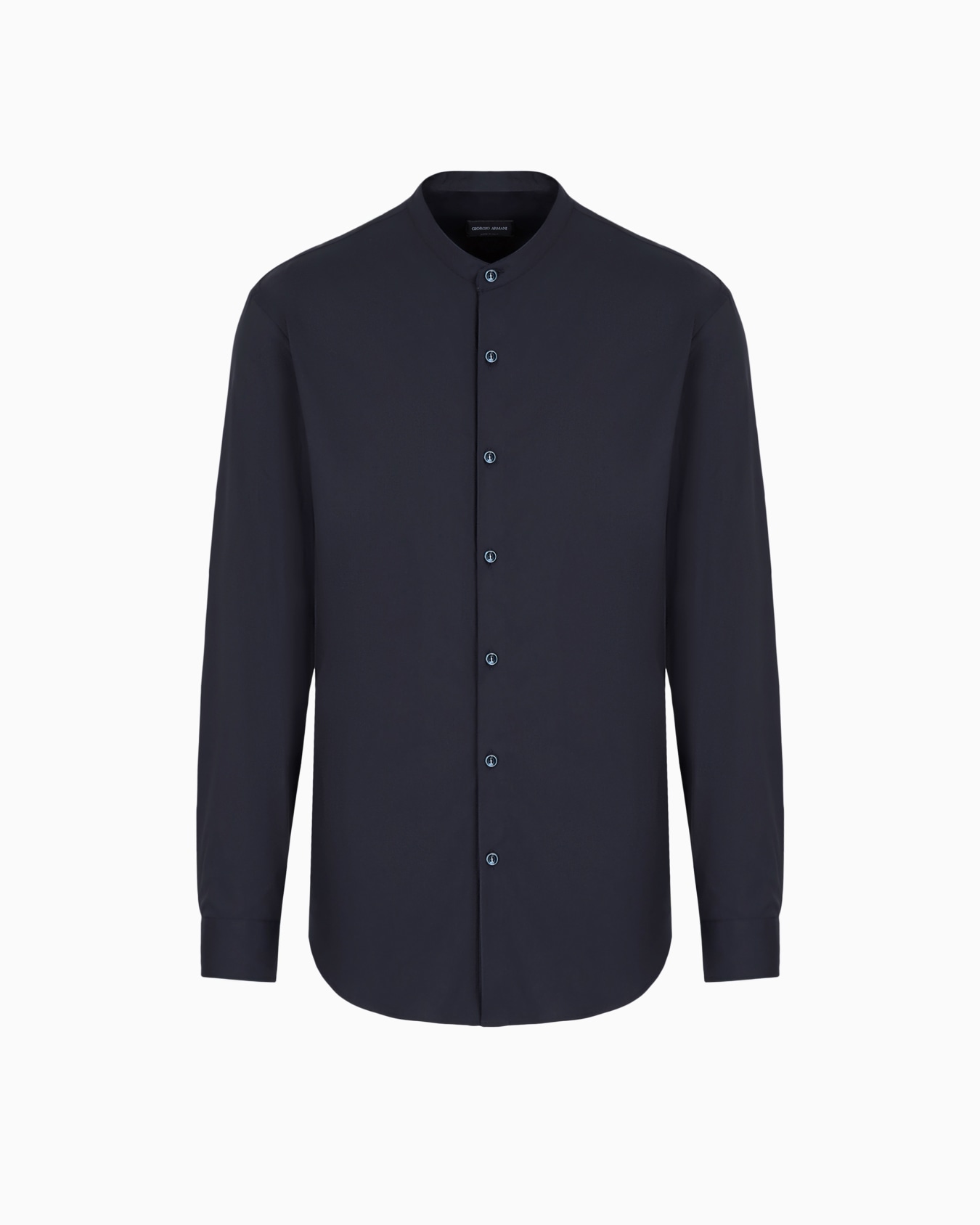 Plain-knit stretch cotton Icon shirt Slide 0