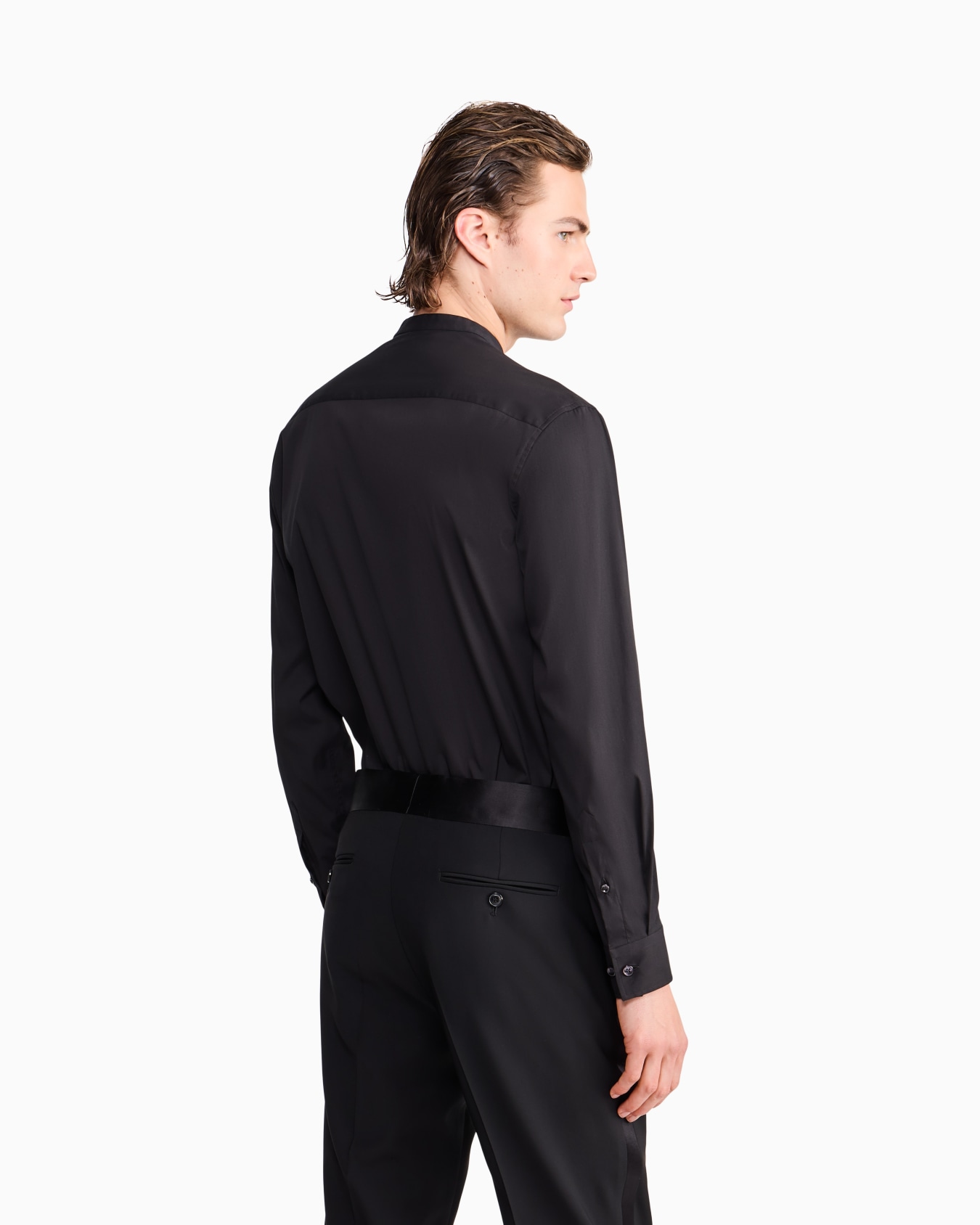 Camisa de algodón icon con cuello mao Icon Diapositiva 5