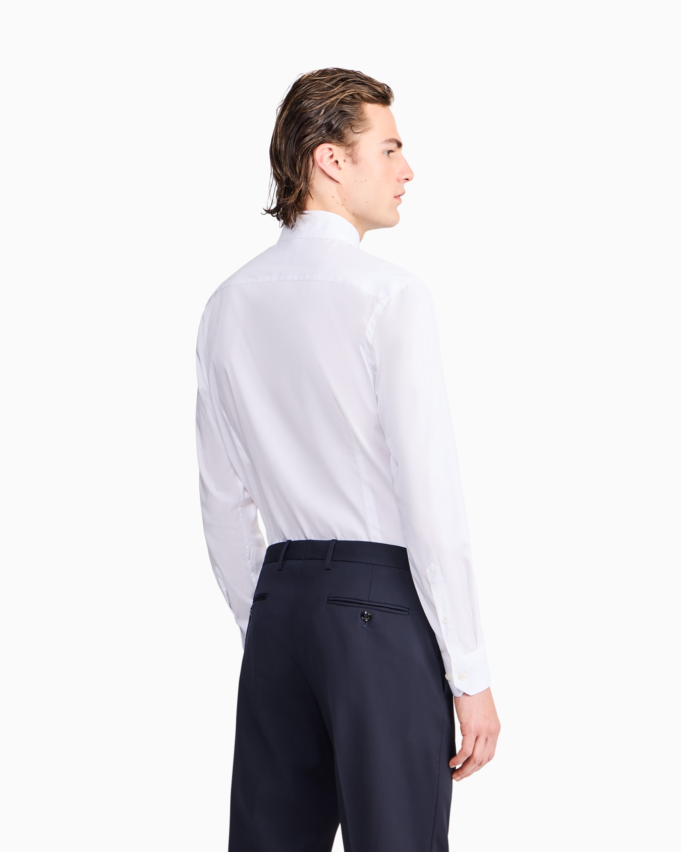 Camisa tejido elástico de cuello con varillas Essential Diapositiva 5