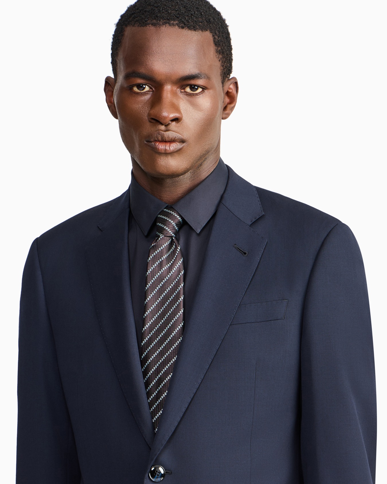 Camisa de tejido elástico y cuello con varillas Diapositiva 5