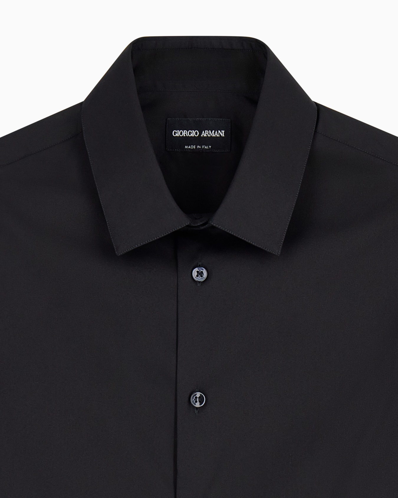 Stretchhemd mit Kragen mit Stäbchen Folie 4