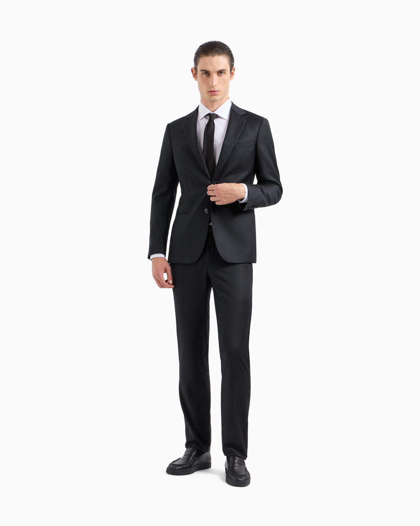 Regular-fit classic cotton shirt Slide 1