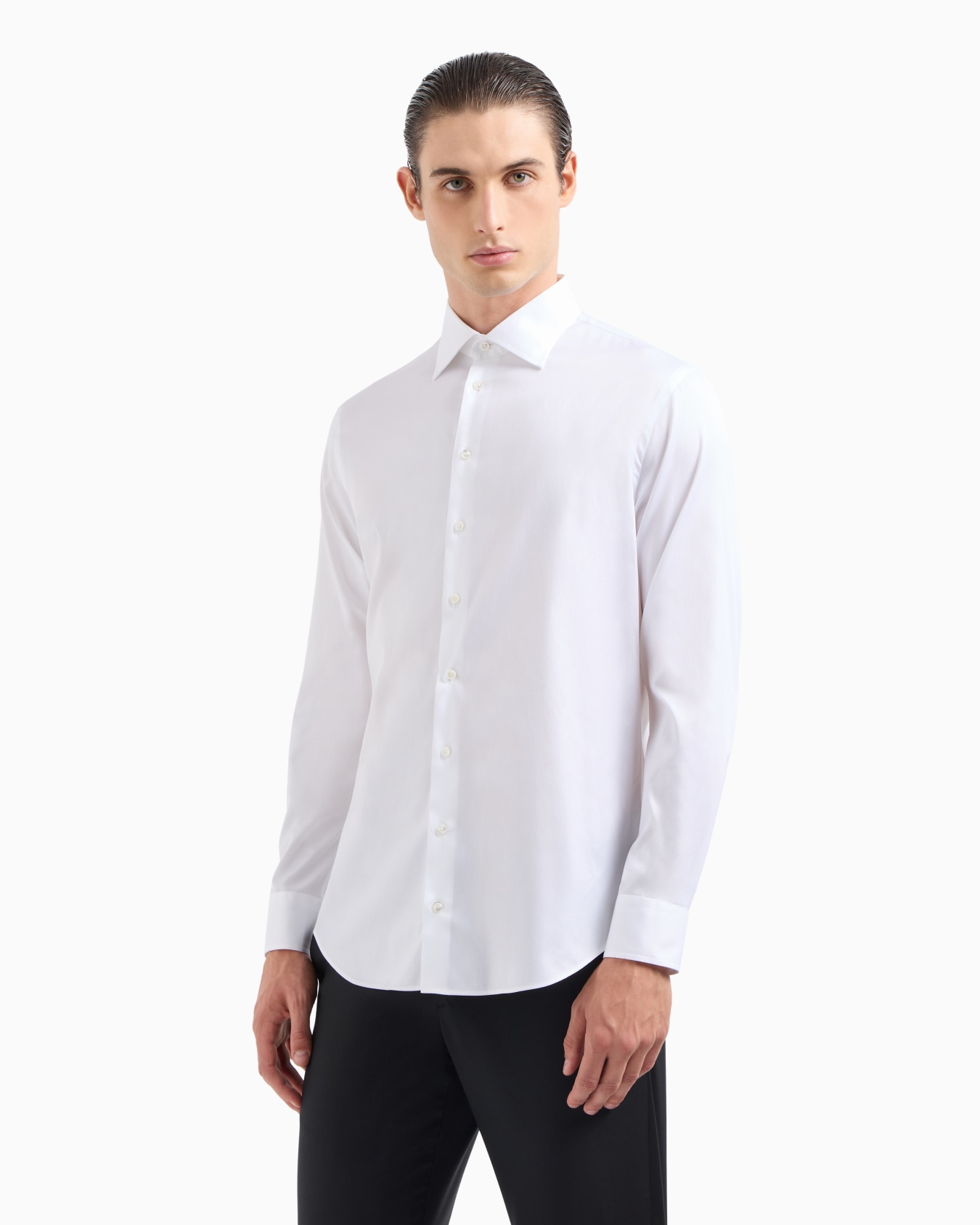 Regular-fit classic cotton shirt Slide 3