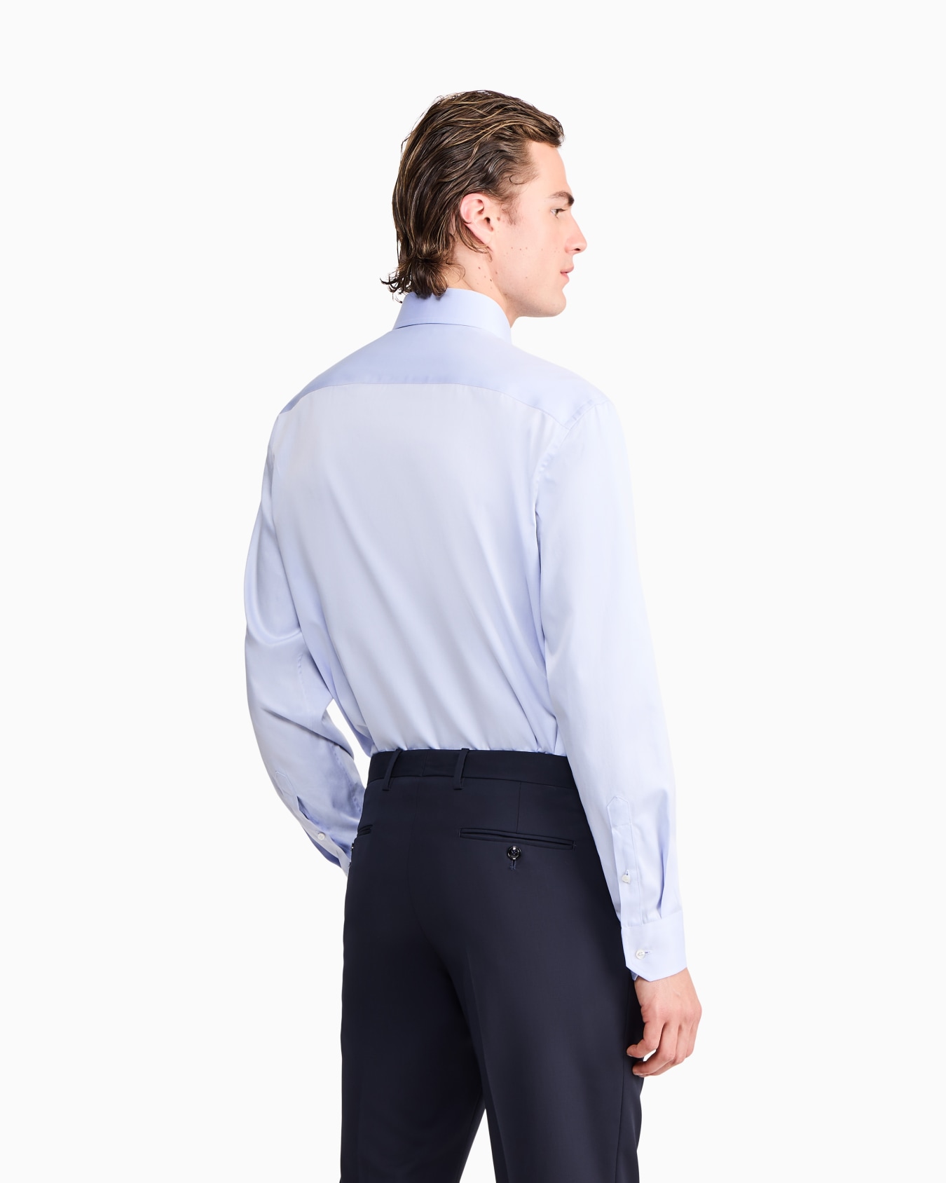 Chemise coupe classique en coton Diapositive 5
