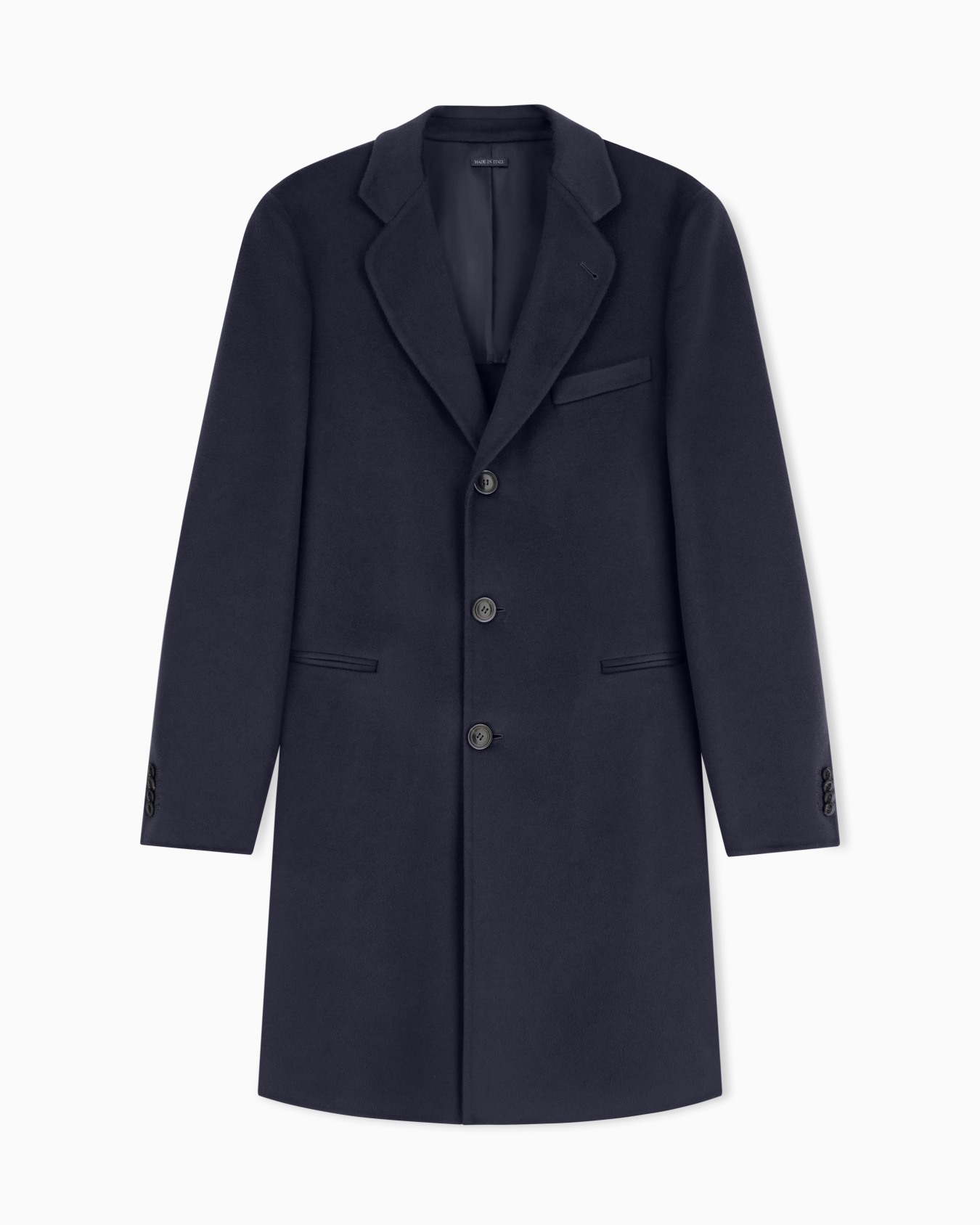 Long cashmere coat Slide 0
