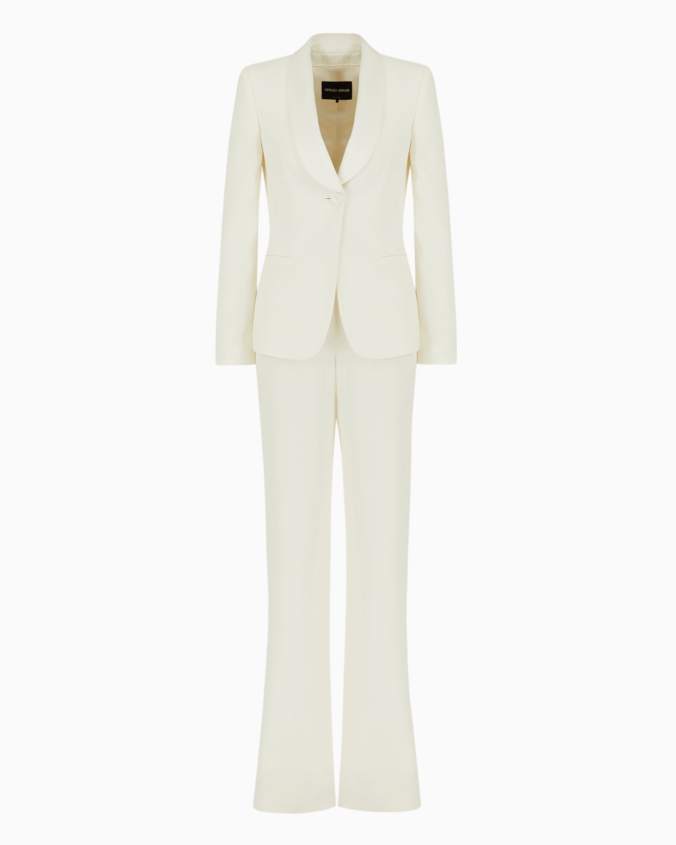 Pure silk crêpe tuxedo Slide 0