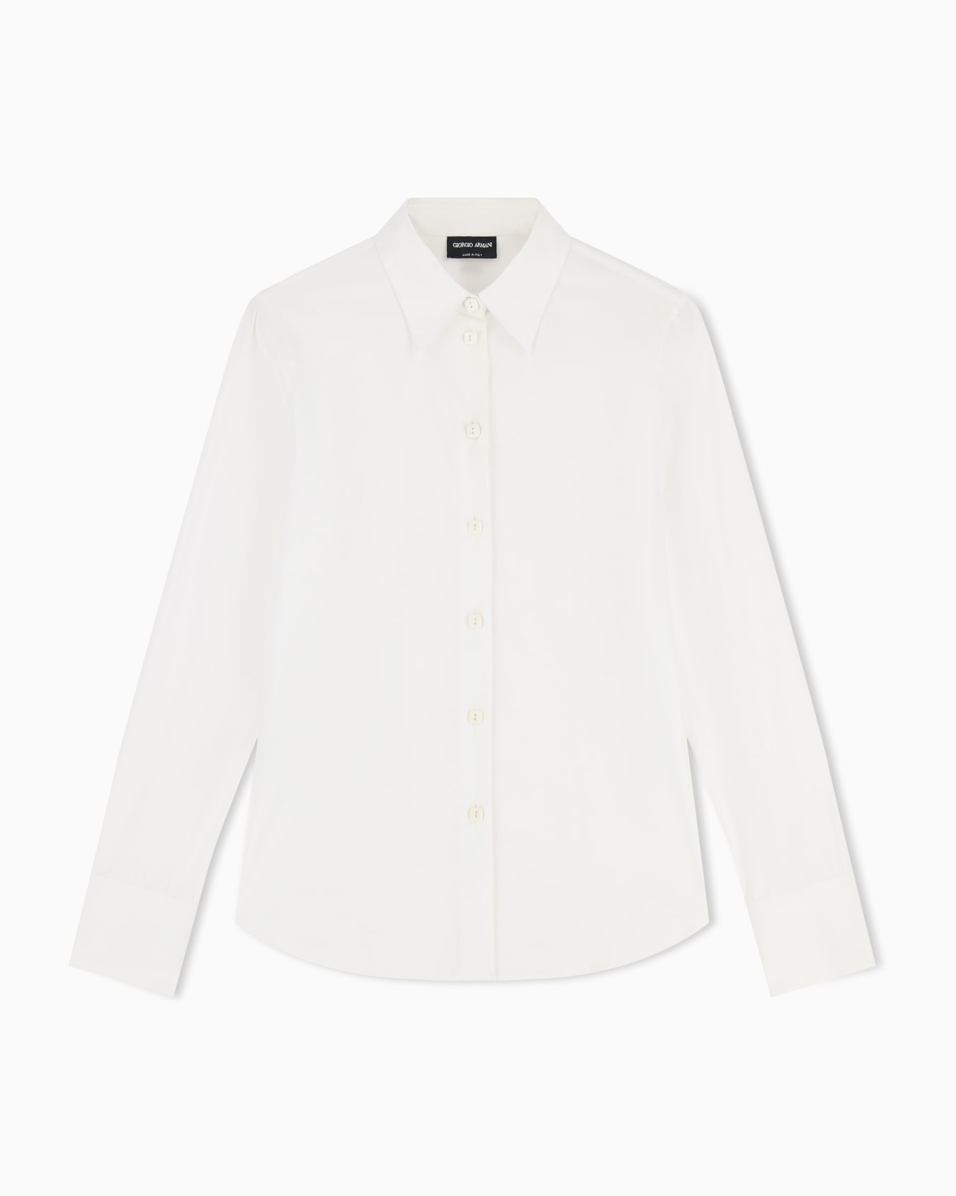 Stretch poplin shirt Slide 0