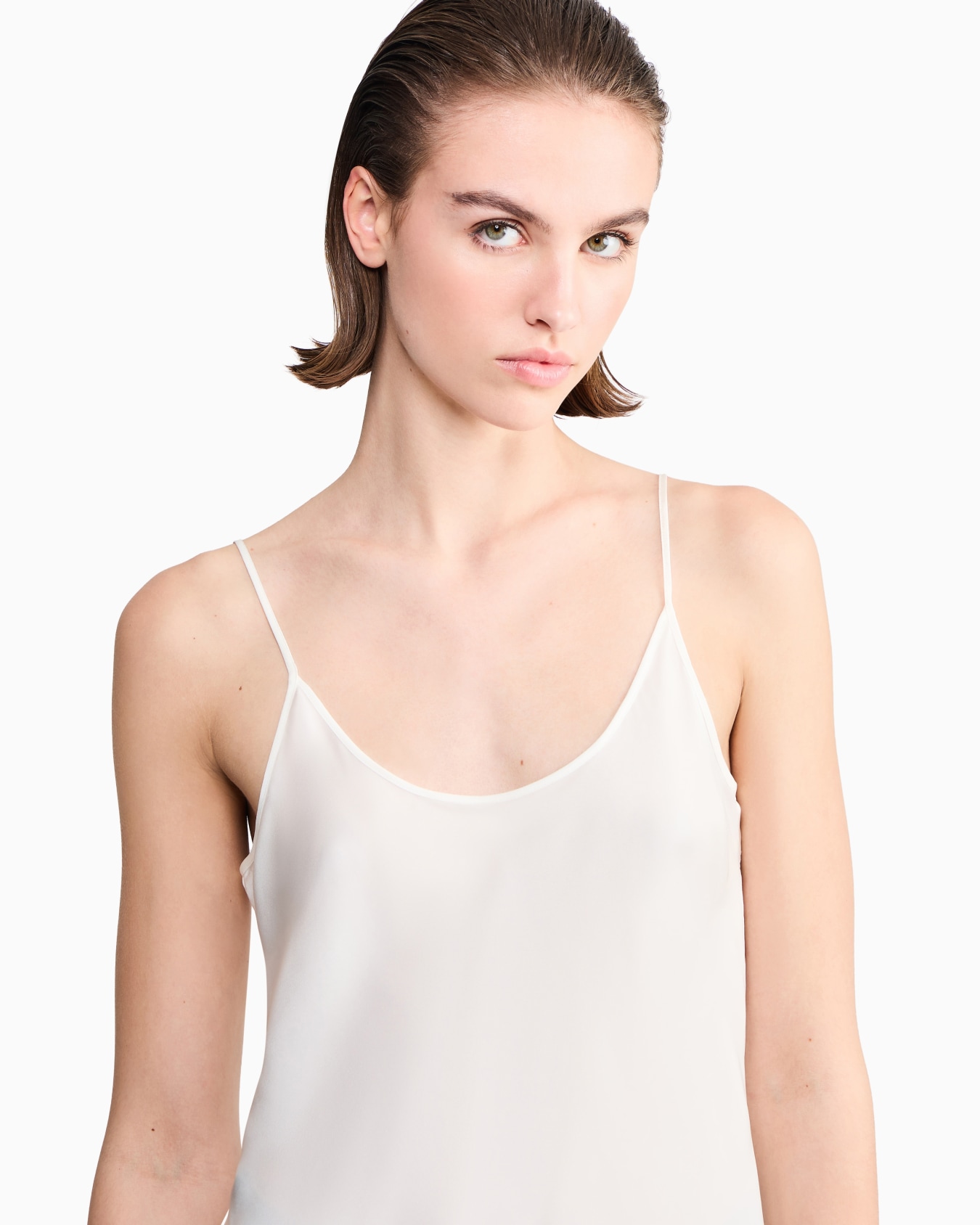 Silk charmeuse top Slide 6