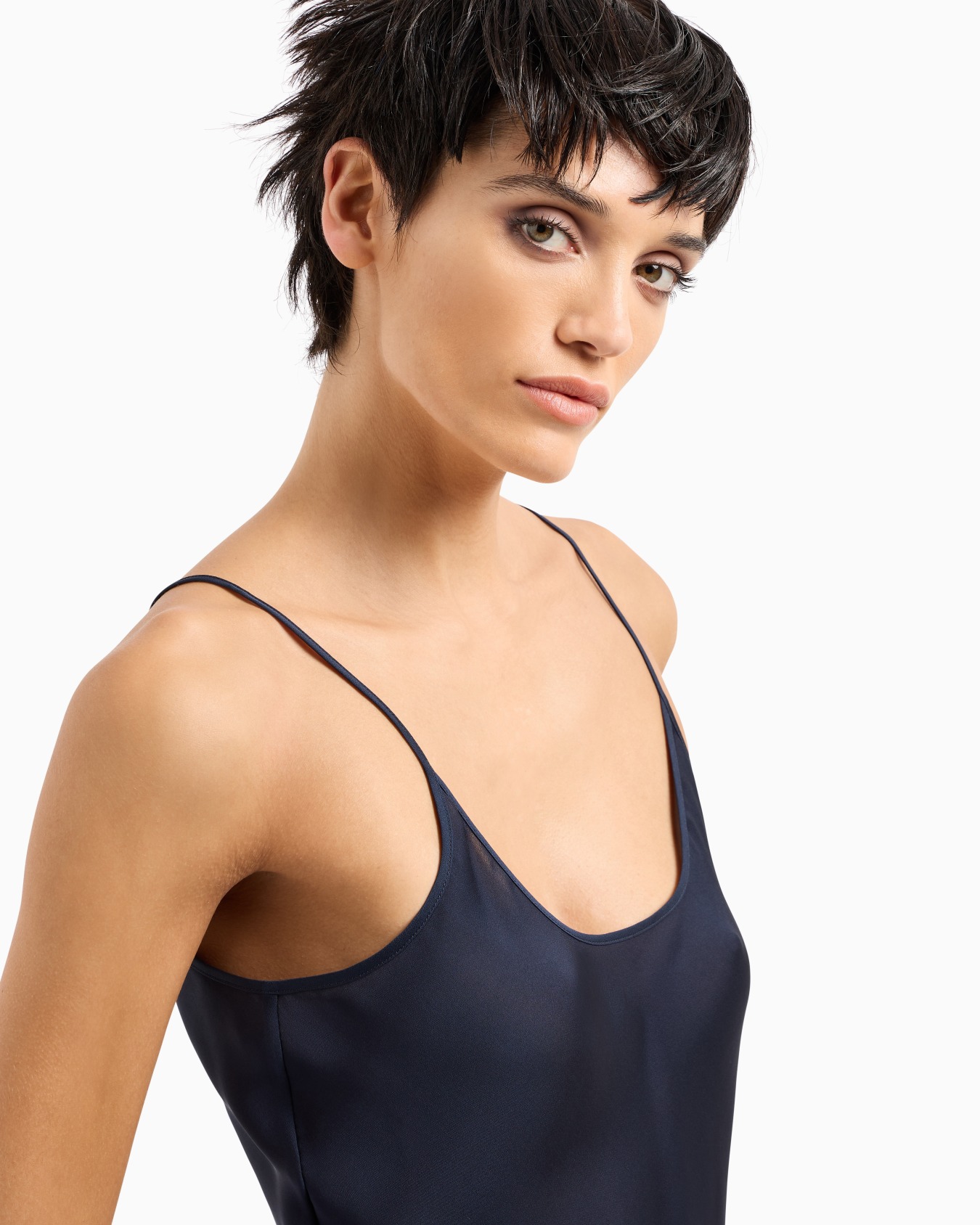 Top en charmeuse de soie Diapositive 4