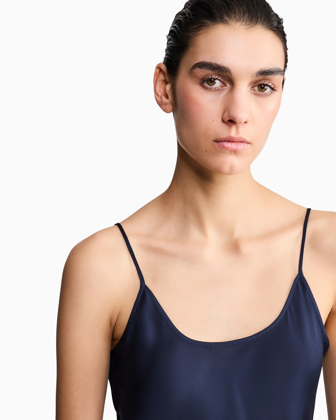 Silk charmeuse top Slide 6