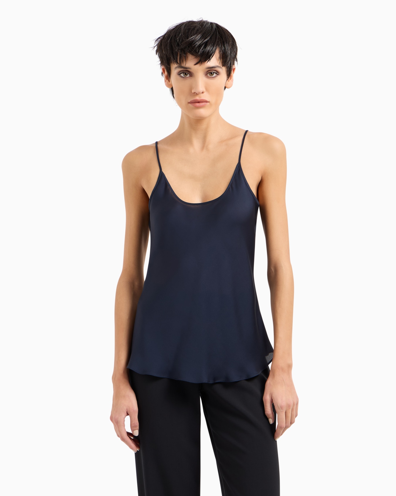 Top en charmeuse de soie Diapositive 3