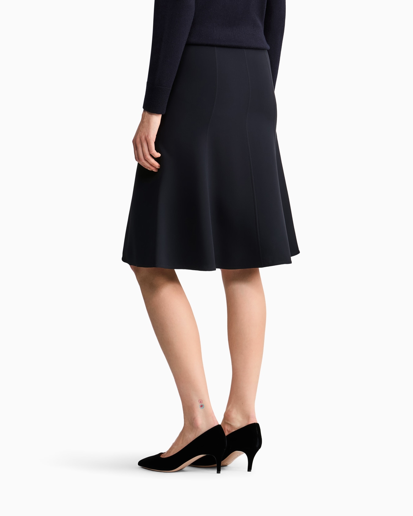 Silk midi skirt Slide 5