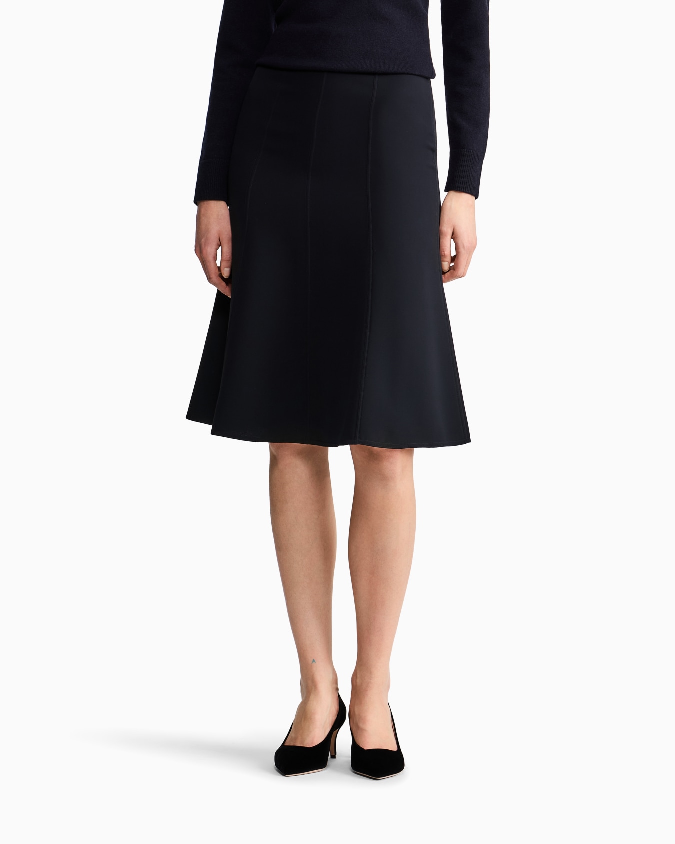 Silk midi skirt Slide 3