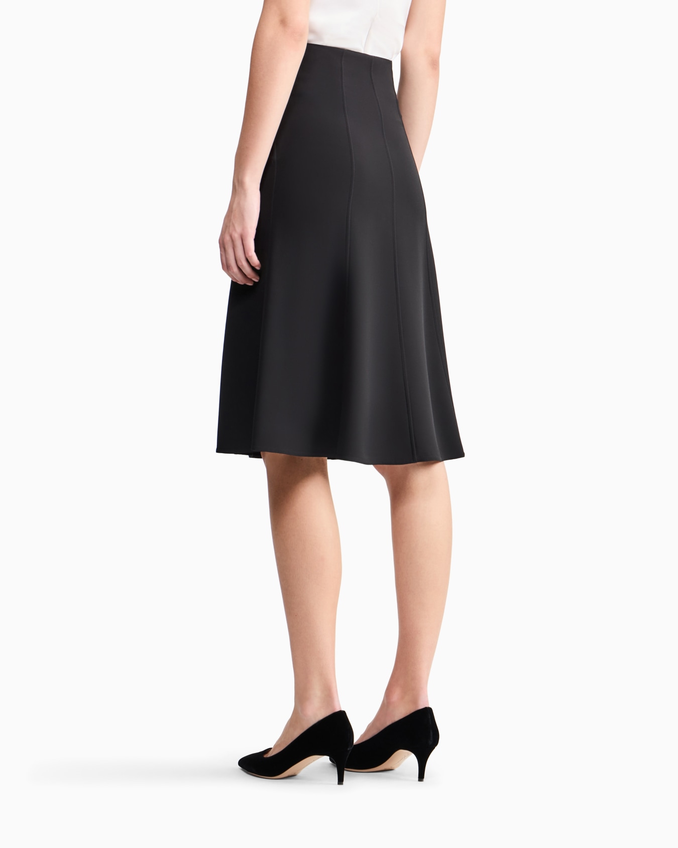 Silk midi skirt Slide 5