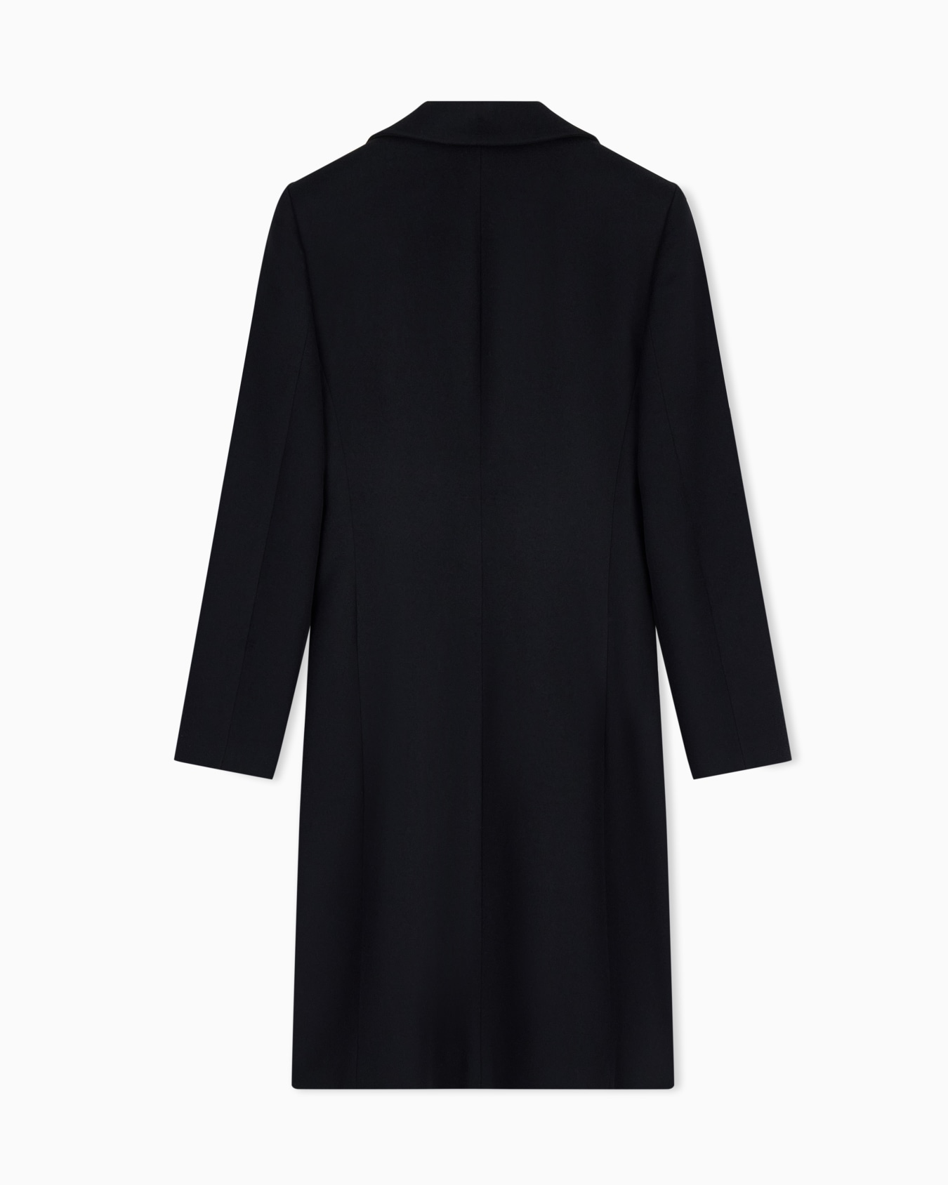 Pure cashmere single-breasted coat Slide 2