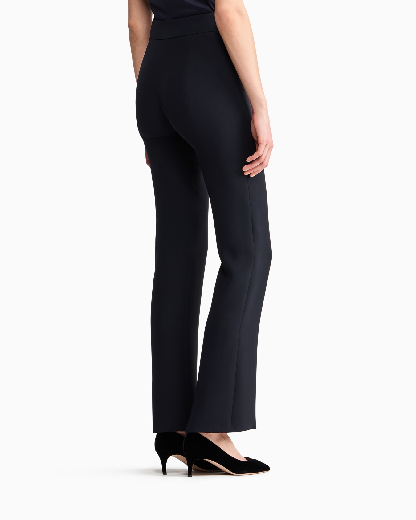 Wide-leg silk trousers Slide 5