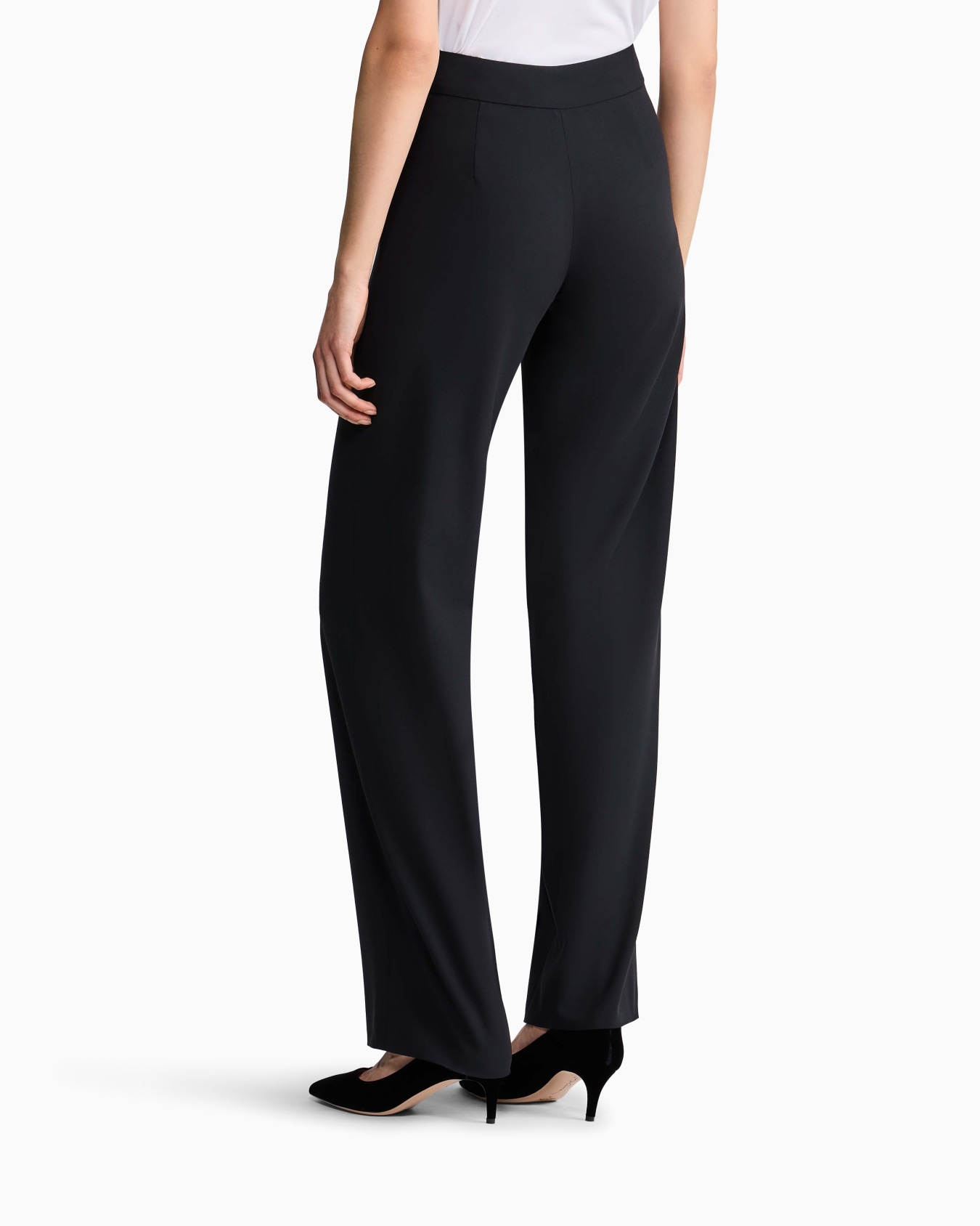 Pantalon en crêpe de laine Diapositive 5