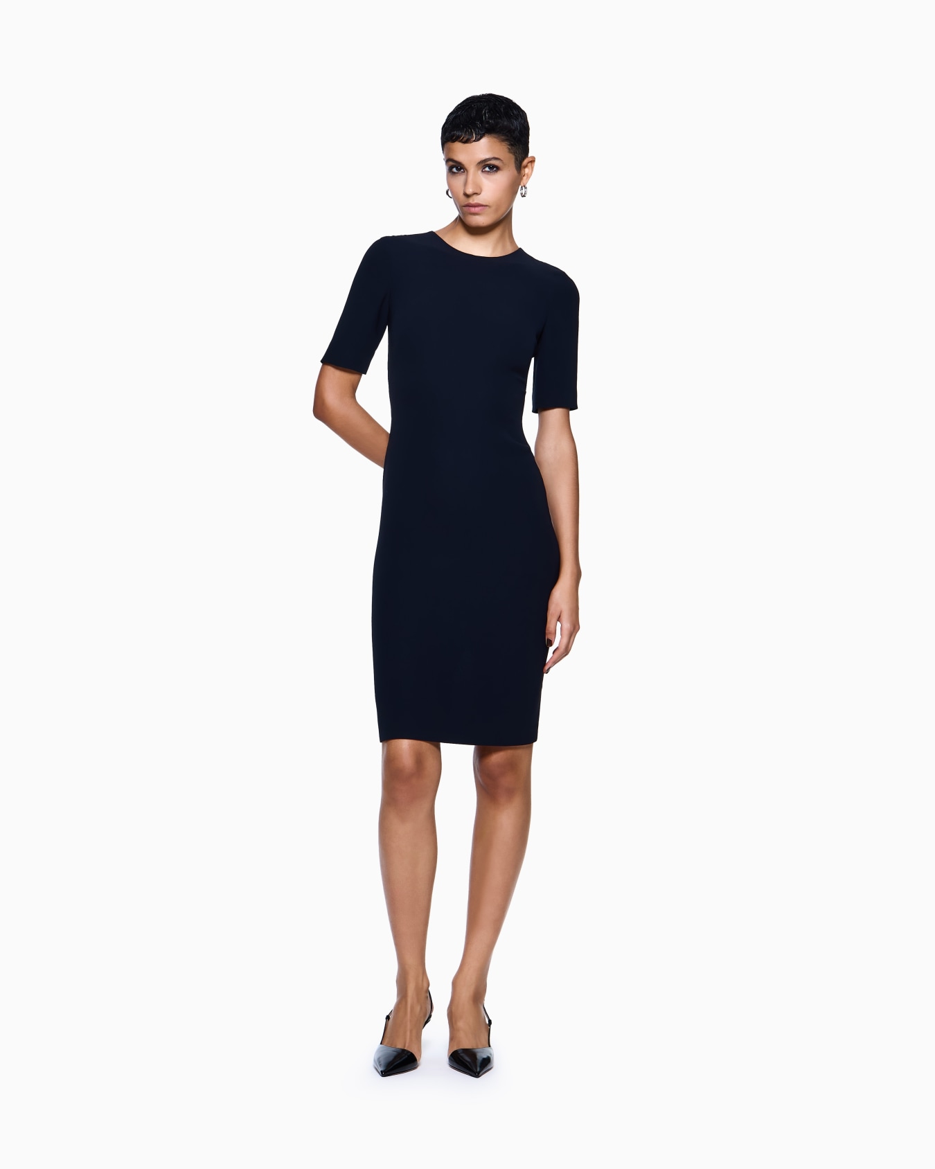 Silk tube dress Slide 1