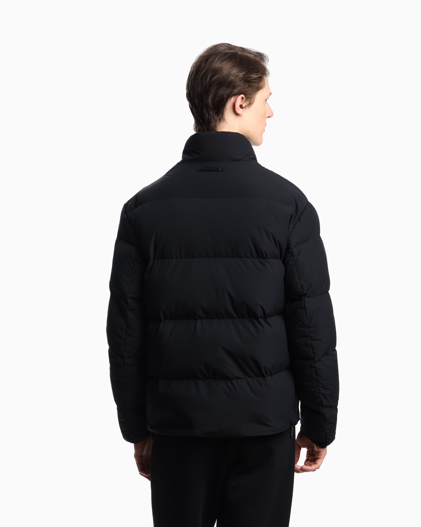 Doudoune entièrement zippée en nylon matelassé Diapositive 2