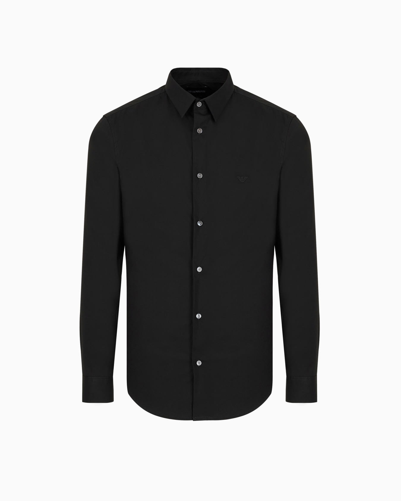 Stretch nylon-blend shirt Slide 0