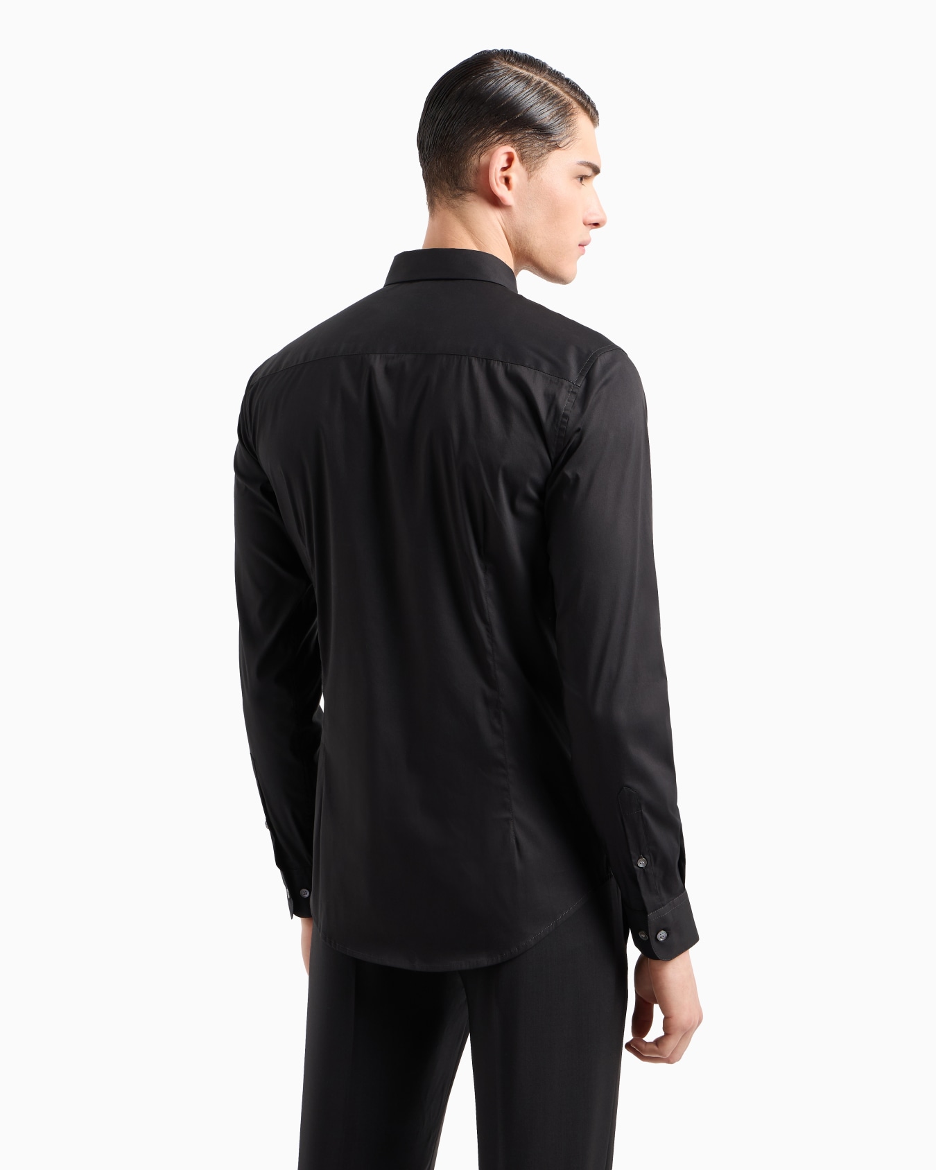 Stretch nylon-blend shirt Slide 2