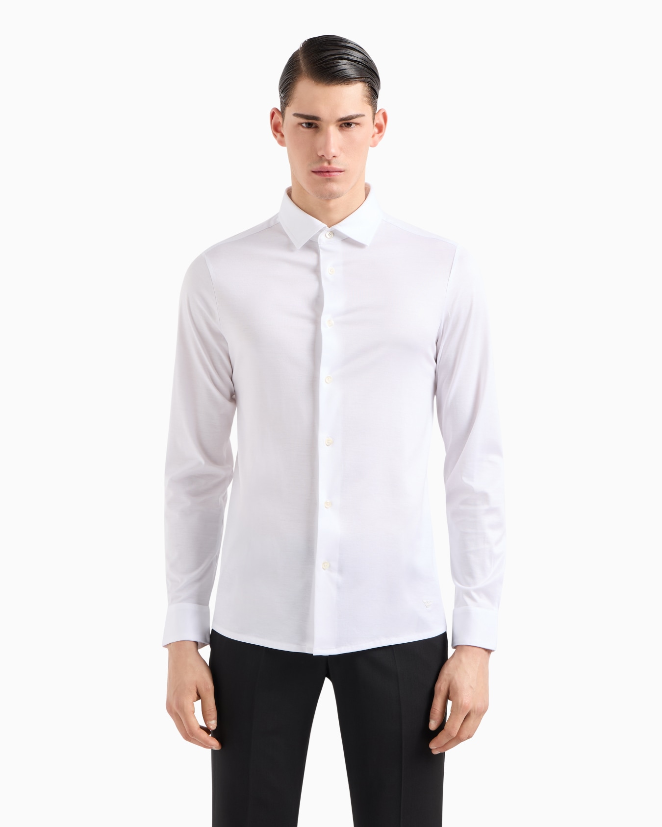 Camicia in jersey misto lyocell ASV Slide 3