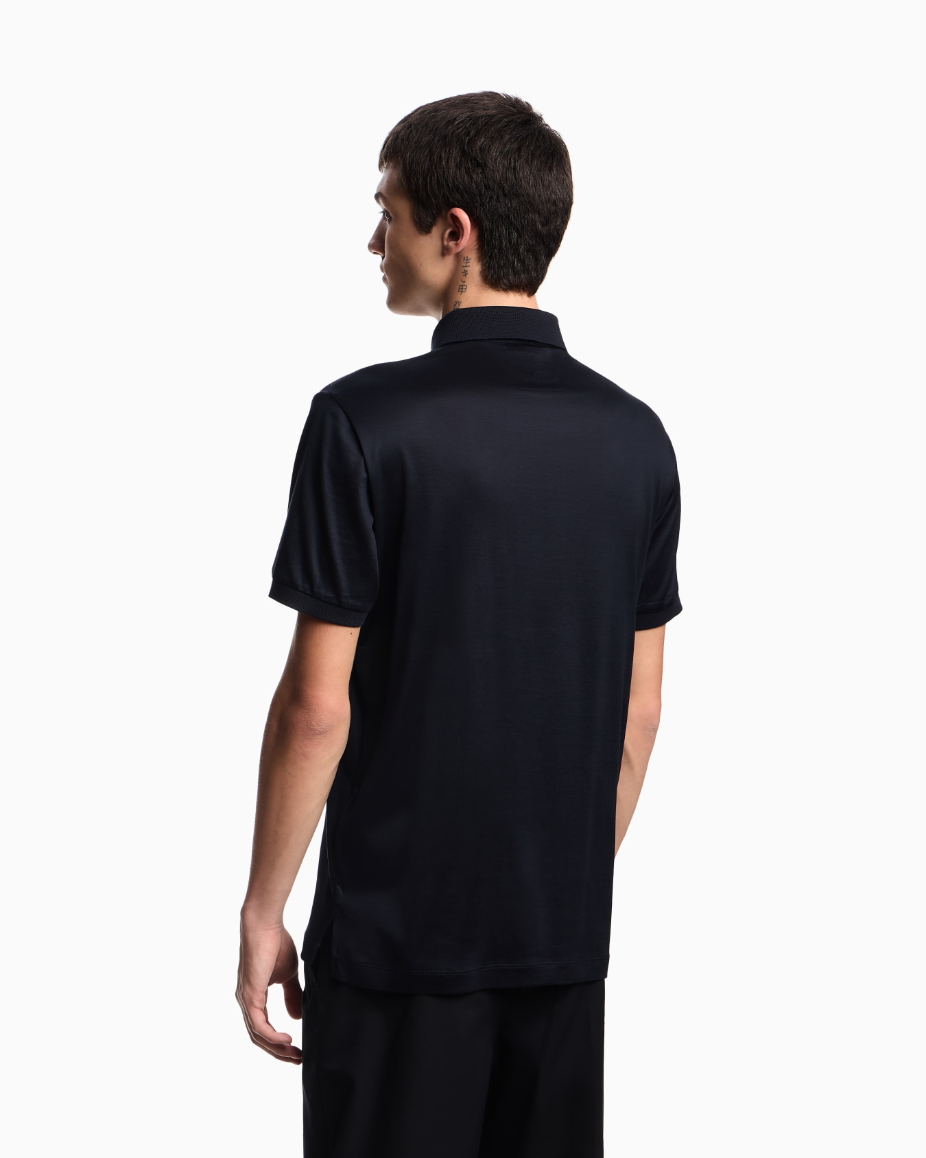ASV Lyocell-blend jersey polo shirt Slide 2