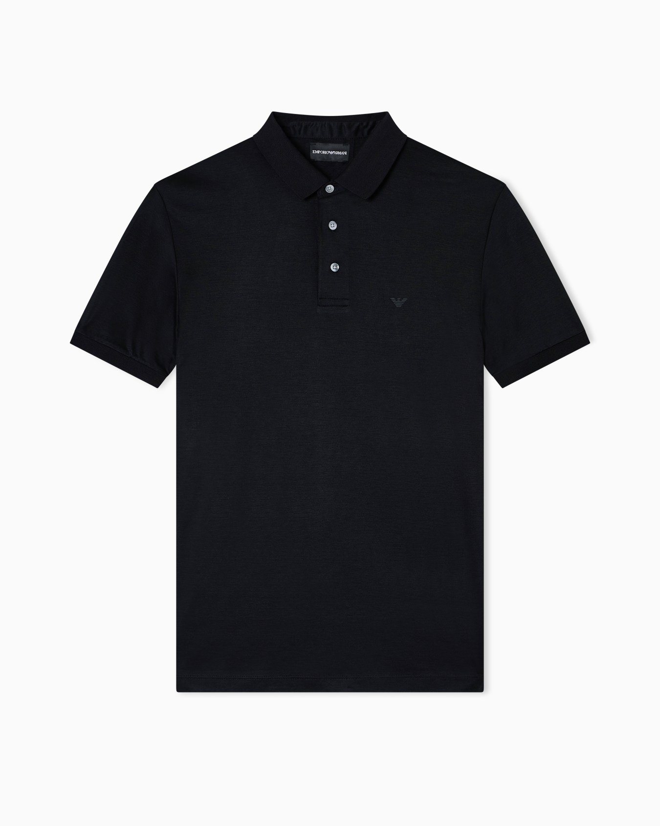 ASV Lyocell-blend jersey polo shirt Slide 0