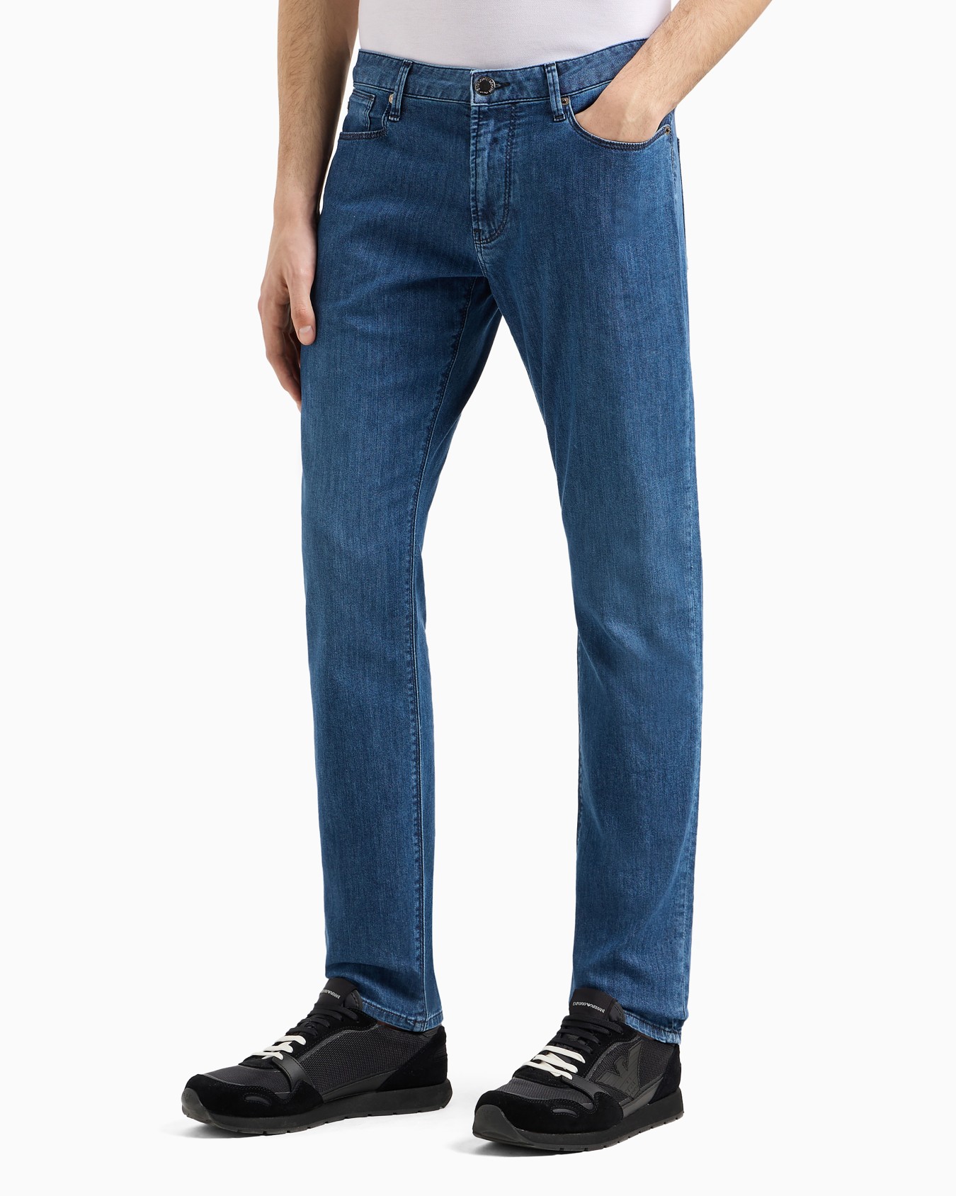 Jeans J06 in Slim Fit aus Denim 8 oz in Used-Wash-Optik Folie 3