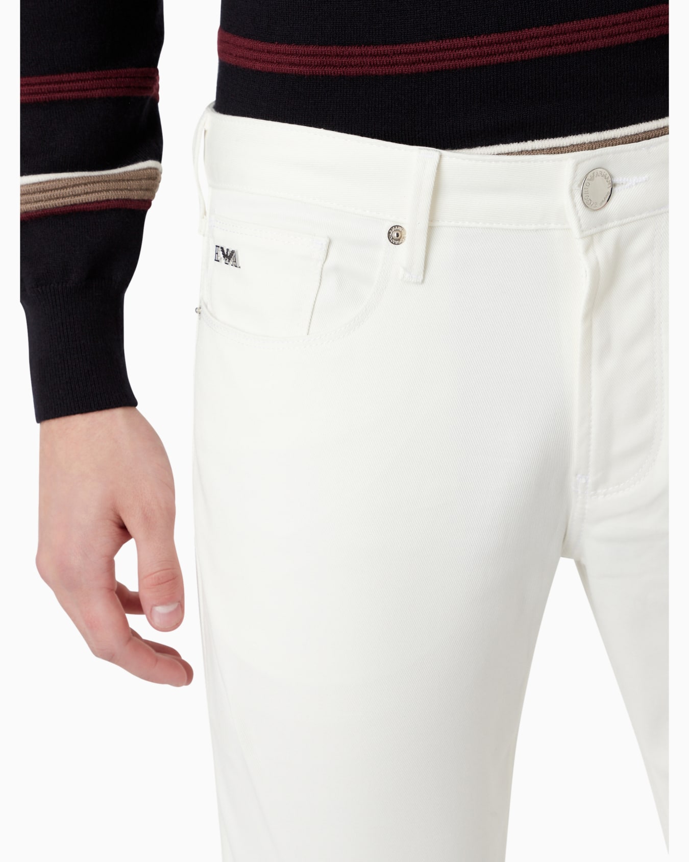 Pantalon J06 coupe slim en sergé stretch Diapositive 5