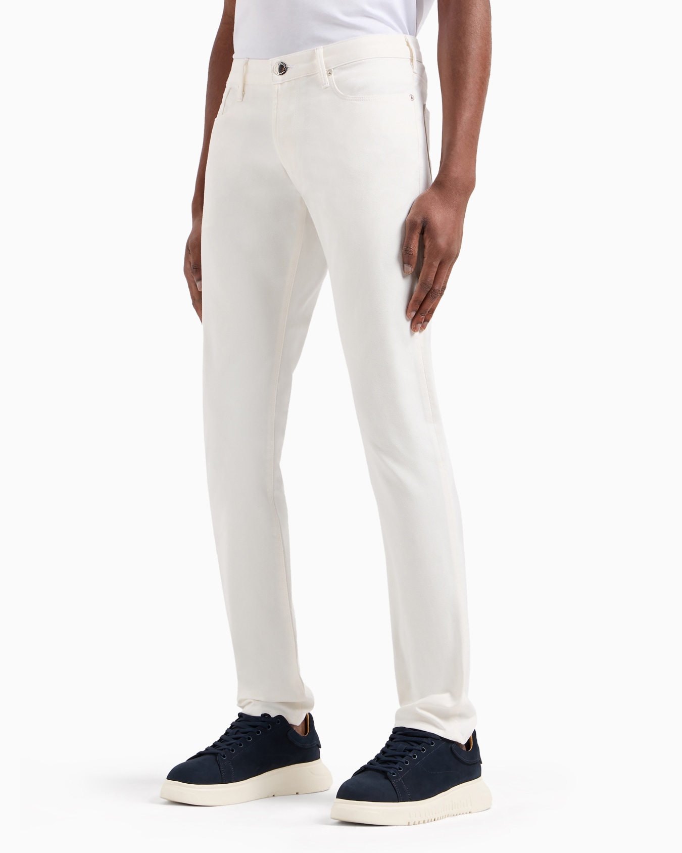 Pantalon J06 coupe slim en sergé stretch Diapositive 3