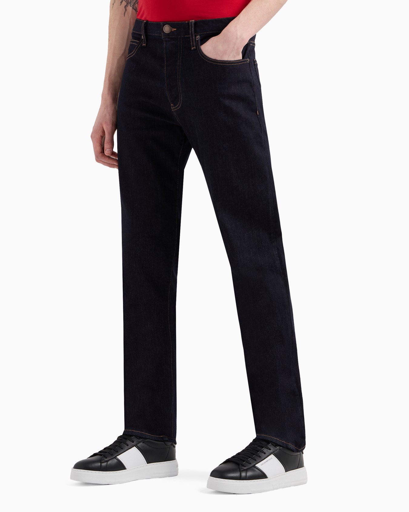 J21 레귤러핏 워시드 11.5oz 컴포트 데님 청바지 슬라이드 3