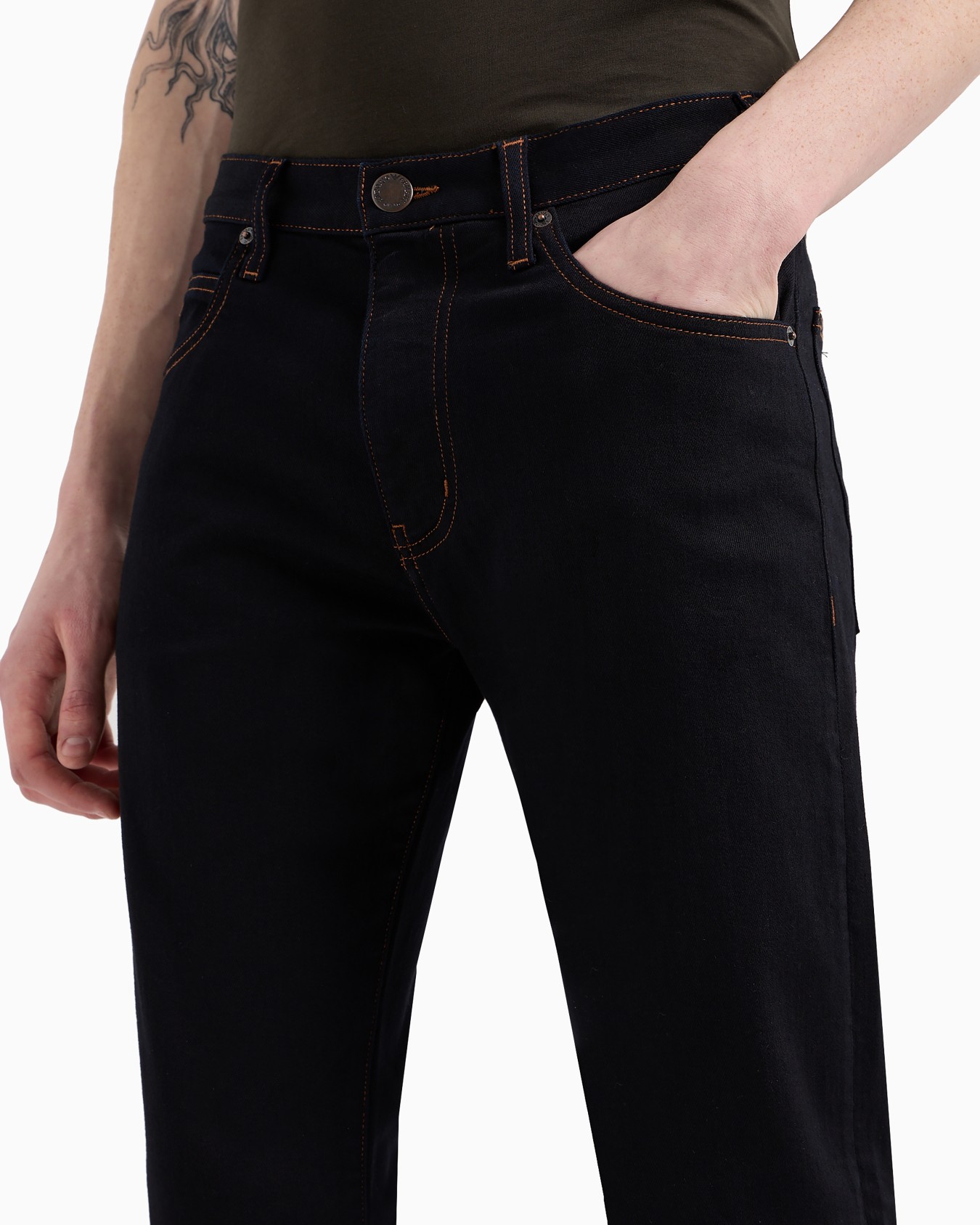 J45 Regular-fit, washed twill 10.5 oz comfort-denim jeans Slide 4