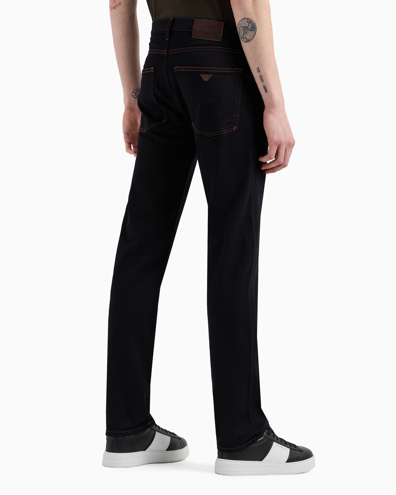 J45 Regular-fit, washed twill 10.5 oz comfort-denim jeans Slide 2