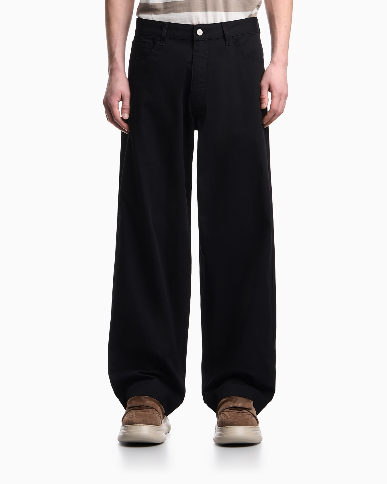 ASV five-pocket trousers in organic gabardine Slide 3