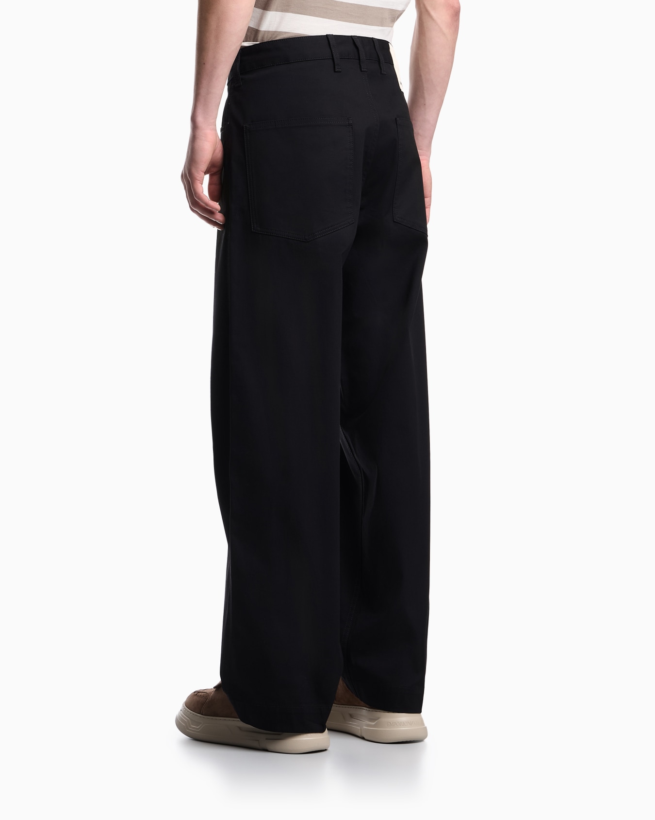 ASV five-pocket trousers in organic gabardine Slide 2